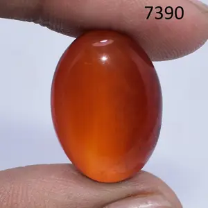 Hermosos cabujones ovalados de ónix rojo natural de buena calidad 100%, piedras preciosas sueltas para la fabricación de joyas del proveedor - Product Image 1