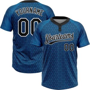OEM 100 poliéster personalizado mundo clásico Cuba hombres sublimación liso béisbol Jersey - Product Image 2
