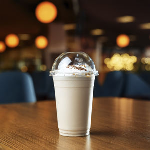 Factory Wholesale Eco Friendly Disposable Single Wall Plastic <b>Cups</b> with Custom Logo for <b>Iced</b> <b>Coffee</b> Tea & PET Beverages - Product Image 1