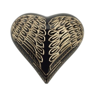 Urna Funeraria de Latón de Alta Calidad, Color Personalizado con Grabado de Grano de Trigo Dorado o Árbol de la Vida, Latón Macizo - Product Image 3