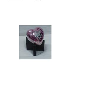 Urnas de cremación personalizables en forma de corazón de latón para cenizas Urnas conmemorativas hechas a mano en precio al por mayor de La India - Product Image 4