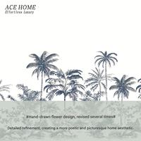Ganzjahres-Bettwäsche-Set aus 100% Baumwolle mit hoher Dichte, sandgewaschenem Jacquard, vierteilig, Hotelqualität, weiches Bettlaken-Set für Gästezimmer
