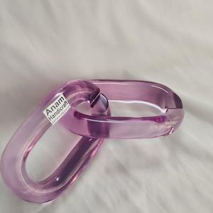 Chaîne en acrylique moderne personnalisée Accents muraux faits à la main en résine ornementale moderne suspendue pour la décoration intérieure Diwali Festival Ready - Product Image 1