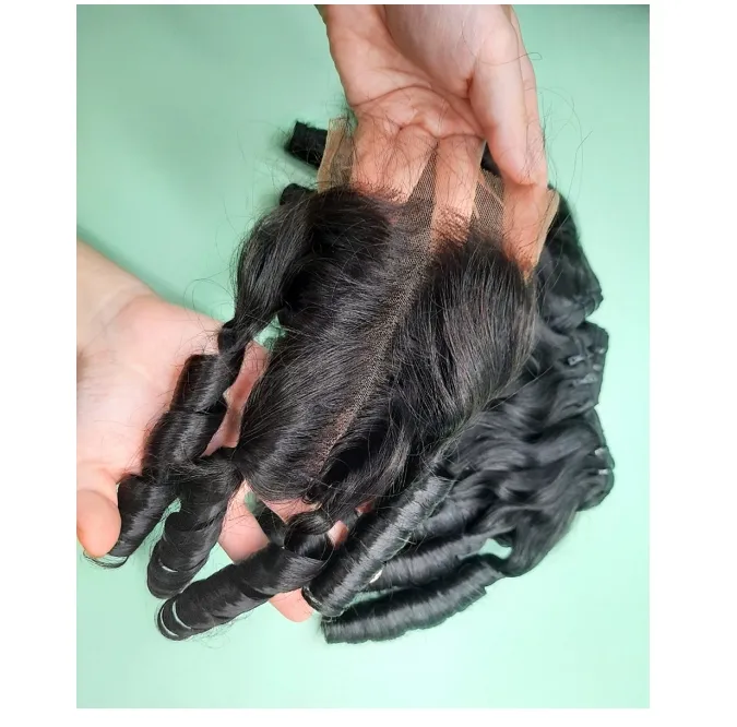 Weft Hair Bundle Curly Hot Style Raw Hair Burnmese 100% Human Hair Best Sale From Vietnam Company