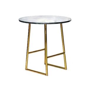 Juego de 2 Mesas de Consola Modernas de Hierro de la Mejor Calidad, Base Negra y Superficie de Color, para Decoración del Hogar y Hoteles - Product Image 3