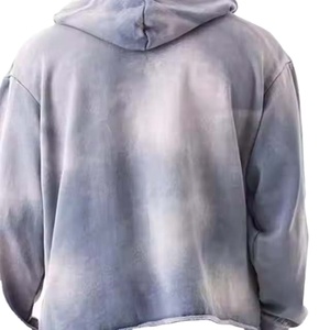 Ensemble de survêtement personnalisé avec impression en relief, coupe évasée, respirant, délavé au soleil, effet délavé à l'acide, unisexe, MADE BY HS 2026 - Product Image 4