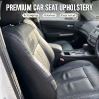 Tissu synthétique en cuir PU PVC à grain de litchi personnalisé pour revêtement de sièges de voiture, vinyle textile résistant à l'usure et ignifuge