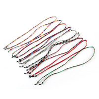 Nouvelle chaîne de lunettes rétro universelle, cordon de cou, chaîne de lunettes, décoration, cordon antidérapant, porte-lunettes de lecture