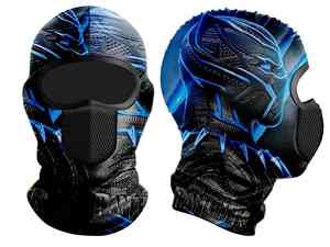Vente en gros d'usine, balaclava respirante personnalisable, doublure de casque de ski, de vélo, de moto, masque facial d'hiver pour les sports - Product Image 5