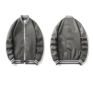 แจ็คเก็ตบอมเบอร์แบบใหม่สำหรับผู้ชาย สั่งทำได้ตามต้องการ สวมใส่สบาย ระบายอากาศดี ราคาประหยัด  วัสดุคุณภาพดี มีจำหน่ายแล้ว - Product Image 1