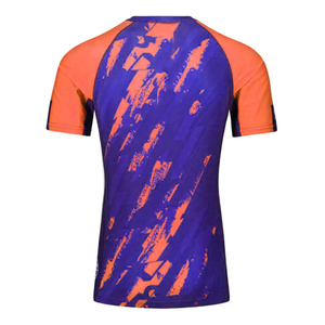 Custom Printed Short Sleeve MMA <b>Rash</b> <b>Guard</b> Shirt BJJ Compression Top with OEM Fabric Technology for Men and <b>Women</b> New Design - Product Image 2