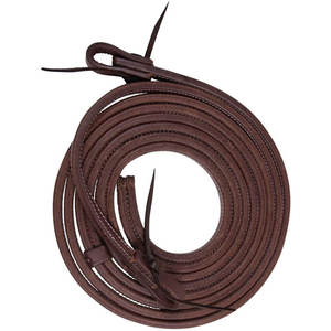 Billy Royal huilé Hermann chêne cousu cuir fendu rênes chevaux équestre rênes pré huilé cassé en supérieur sensation occidentale - Product Image 2