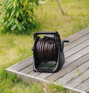 GREEN LIFE Japan Manufacture G-Aqua Series 20 metros marrón ABS plástico gatillo rociador manguera de agua carrete boquilla ajustable conjunto 3L - Product Image 1