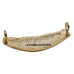 Grande taille décoration de la maison dessus de table bol en métal en laiton décoratif finition antique vaisselle bol de service ensemble de 2 - Product Image 2