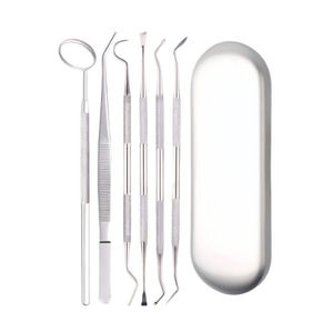 Kit de soins dentaires 3/6/8 pièces en acier inoxydable pour l'hygiène buccale, instruments dentaires chirurgicaux par SurgiRight - Product Image 4