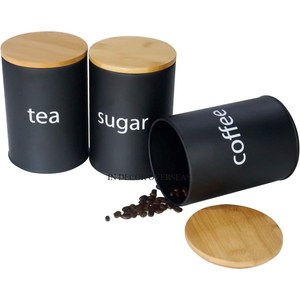 Eye Catching Look Stylish Designer Engraved Heavy Duty <b>Metal</b> <b>Storage</b> <b>Box</b> With Wooden Top Lid Kitchenware Accessories Supplies - Product Image 3