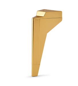 Venus leg 21 cm โซฟาพลาสติกที่ทันสมัยดีไซน์สีขาวทองเข้ากันได้กับทีวีสำหรับห้องนั่งเล่นเก้าอี้รับประทานอาหารห้องนอน - Product Image 4