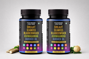 Fórmula Integral de Apoyo Energético e Inmunológico Más Vendida, Musgo Marino, Aceite de Bardana con Shilajit, Ashwagandha y Alga Marina en Cápsulas - Product Image 3