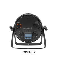 Extérieur DMX 4in1 Étanche RGBW LED Par IP65 Tête Mobile Stage Light UV Faisceau avec 18*8W Cob Aluminium et PVC Corps 3W Puissance