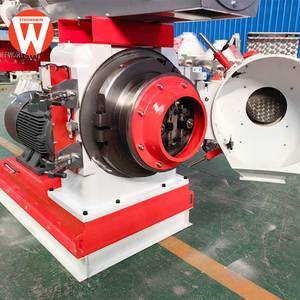 Machine à fabriquer des granulés d'aliments pour animaux, volailles, bovins, chèvres, moutons, poulets, moteur électrique, capacité de 5 tonnes/h, Strongwin - Product Image 3