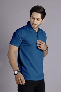 Premium elegant high quality best price quick dry fabric polyester chain t shirts sublimation printing custom - Product Image 2