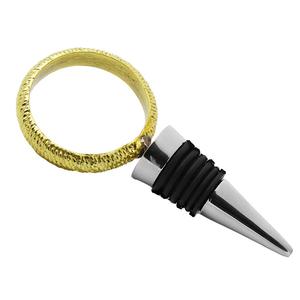 New Design Champagne Bottle Stopper for <b>Bars</b> and Hotels Used New Design Aluminium Gold Wine Bottle Stopper For Hot Sale - Product Image 5