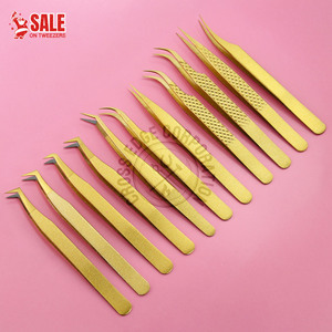 Top Rated Hand Tested Curved Classic Fiber Tip Eyelash Extension Tweezer 90 Degree Boot Volume Moon Curved Fine X Precision <b>Tool</b> - Product Image 1