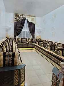 Sofá estilo Majlis árabe, diseño clásico, elegante conjunto para sala de estar, asientos de esquina de lujo, diseño que ahorra espacio - Product Image 4