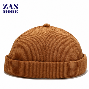 Gorra Docker de Pana Barata al por Mayor en Stock, sin Visera, Estilo Béisbol para Hombre, Moda Primavera Otoño, Hecha en Bangladés - Product Image 1