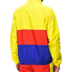 Ensemble survêtement pour homme en gros, veste coupe-vent imperméable à séchage rapide, pantalon bleu, style décontracté pour l'hiver - Product Image 3