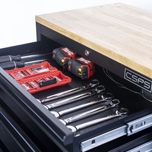Armoire à outils classique CSPS 76,5 cm 5 tiroirs Capacité de charge de 680 kg pour garage de mécanicien Roulement automobile OEM/ODM - Product Image 6