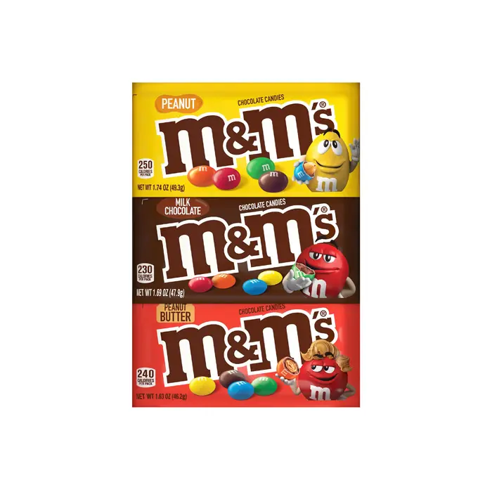 wholesale price Delicious M&M Peanut Chocolate Ball chocolate beans 100g m ms chocolate m m