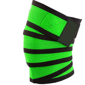 Genouillère de compression 3D exclusive brevetée, de bonne qualité, OEM, couleur noir-gris, pour un soutien optimal - Product Image 1