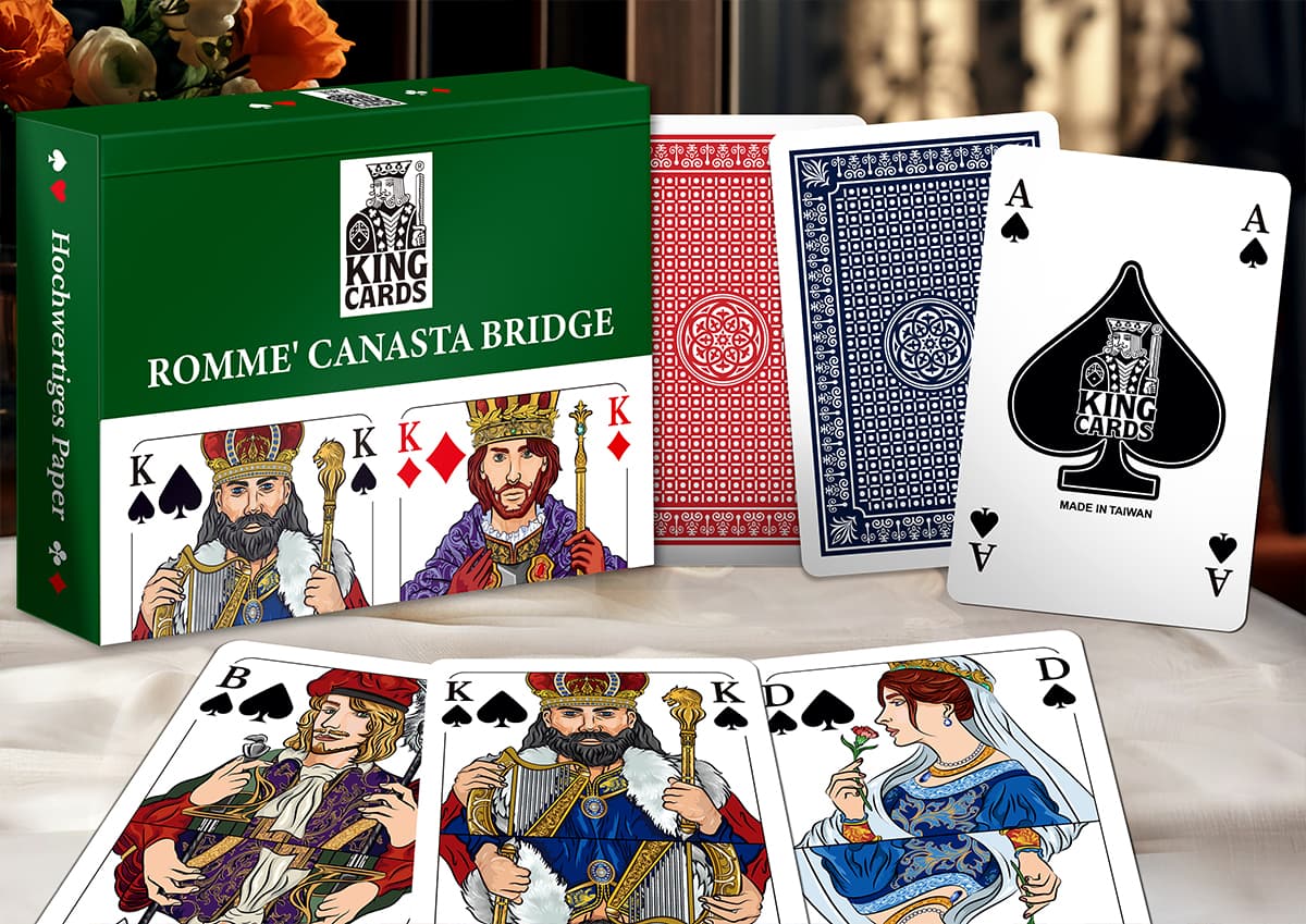 ドイツのロメカードゲームダブルトランプデッキセット| Alibaba.com