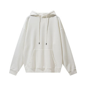 Premium Mens Yellow <b>Plain</b> <b>Hoodie</b> Cotton Fleece Winter Pullover Casual Streetwear Sweatshirt - Product Image 4