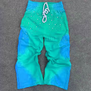 Best Quality Cotton Polyester <b>Men</b> Rhinestone <b>Trousers</b> Outdoor Wear Custom Made Size OEM Designs Rhinestone <b>Trouser</b> - Product Image 4