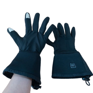 Gants chauffants à écran tactile rechargeables unisexes, doublures fines pour la conduite, le ski, le snowboard, la randonnée, le vélo - Product Image 1