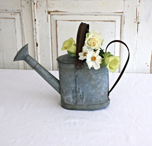 Esschert Design Ancien arrosoir en zinc avec entonnoir - Product Image 6