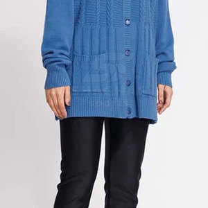 Cárdigan para Mujer, Ligero, de Manga Larga, Tejido Suave, Cálido, Informal, Cómodo y Ajustado - Product Image 5