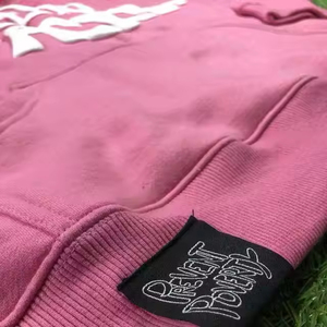 Sudadera con Capucha Unisex de Invierno, 100% Algodón Grueso de Alta Calidad, con Pedrería para Bordado, Servicio OEM, Precio al por Mayor - Product Image 6