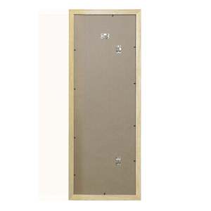 Light Beechwood MDF Photo <b>Frame</b> 33 X 95 cm Classical Simple Style with Glass Front for Photos DIY Enhanced Painting Technology - Product Image 2