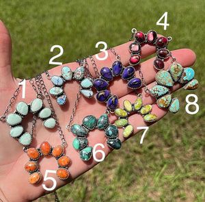 Collier Naja Turquoise fait main en argent sterling pendentif croissant bijoux sud-ouest pour femmes cadeau - Product Image 2