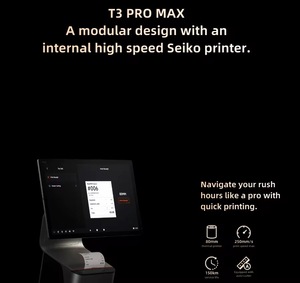 Máquina terminal de caja registradora todo en uno de lujo D3 y T3 PRO Max Androids 13 de la mejor calidad - Product Image 6