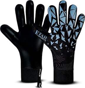 Gants de gardien de but professionnels manipulation de balle de haut niveau coupes personnalisables couleurs tailles en cuir Latex Durable étanche - Product Image 5