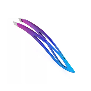 แหนบตกแต่งคิ้วขายดี ดีไซน์โดดเด่น หลายสี ทำจากสแตนเลส สำหรับตกแต่งคิ้วและทำเล็บ - Product Image 1