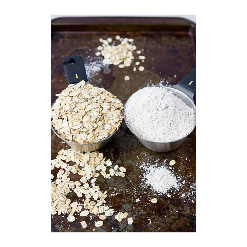 Farina d'avena cereali per bambini fiocchi di grano saraceno cereali cotti cibo istantaneo prodotti a base di cereali farina d'avena