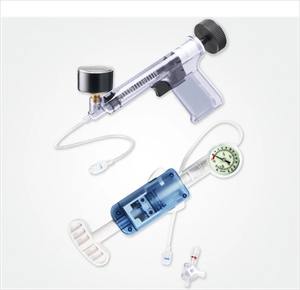 Dispositivo de Inflado de Balón PTCA para Control de Presión de Fluidos, Ajuste Preciso y Sistema de Conexión de Líneas - Product Image 1