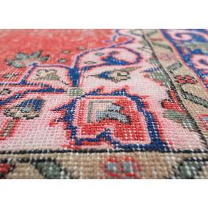 Vintage Large Area Hand Knotted <b>Wool</b> Rugs <b>Red</b> & Orange Medallion Pattern for Home Living Room or Hallway-Pae-2590 - Product Image 3