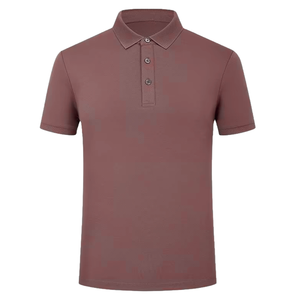 Camiseta polo de algodón, 100% algodón, tejido jersey, manga corta, duradera, transpirable, ropa casual, OEM, venta al por mayor. - Product Image 4