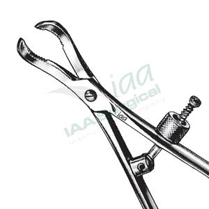 Pinzas de Acero Inoxidable de Alta Calidad para Sujeción de Huesos, 20 cm, Pinzas Ortopédicas de Reducción 02-077-20, Instrumentos Quirúrgicos - Product Image 5